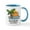 White/Blue Inside, variant on CafePress - California San Pedro Mugs - 11 oz Ceramic Mug - Novelty Coffee Tea Cup