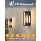 thumbnail image 5 of Lámpara de Pared Exterior PARTPHONER 38 cm Impermeable para Porche, 5 of 8