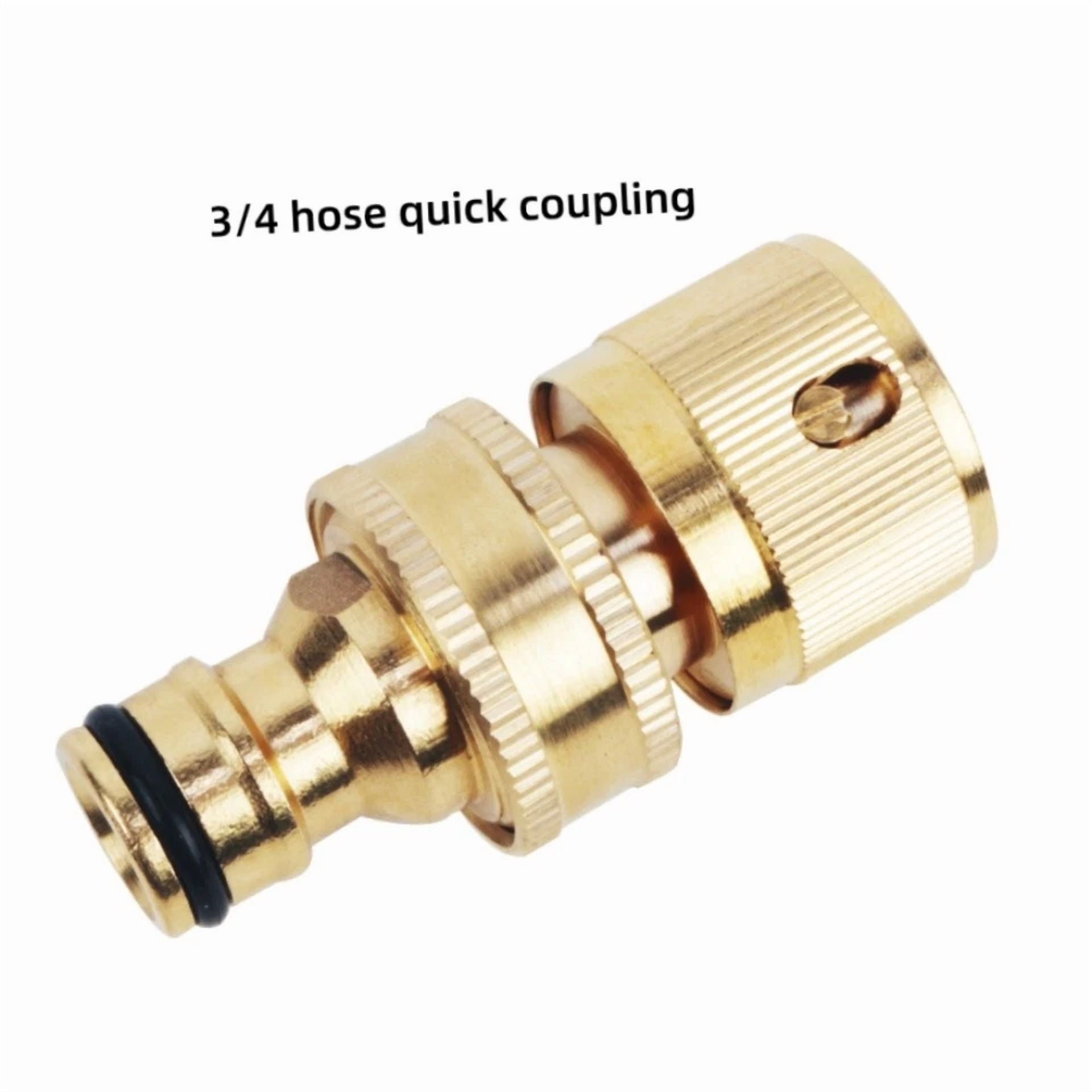 PURELY- 3/4" Garden Hose Quick Connect Water Hose Fit Female Male Connector Set Fitting