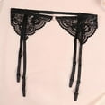 thumbnail image 7 of Women Bra and Panties Set Lingerie Set Sexy Lace See through Garter Belt Set Includes Bra Panties Stockings, 7 of 7