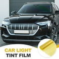 thumbnail image 7 of Car Light Tint Film 12"x 20" Headlight Self-Adhesive Tint Film, Gold, 7 of 7