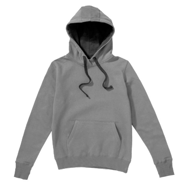 SG - Chaquetilla con capucha en contraste para mujer (Gris/Negro)