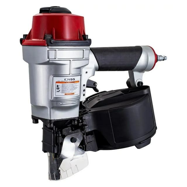 Roofing Nail Gun CN55, Professional Coil Nailer From 1-Inch Up To 2-1/4-Inch, Siding Nailer With Adjustable