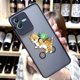 thumbnail image 4 of Matte Case for VIVO V25 V23E V23 V21 V20 V19 V17 V15 V11 Z1 Z6 T1 S16 PRO 5G Case Funda Capa Shell Cute Cat Cartoon Illustration, 4 of 5