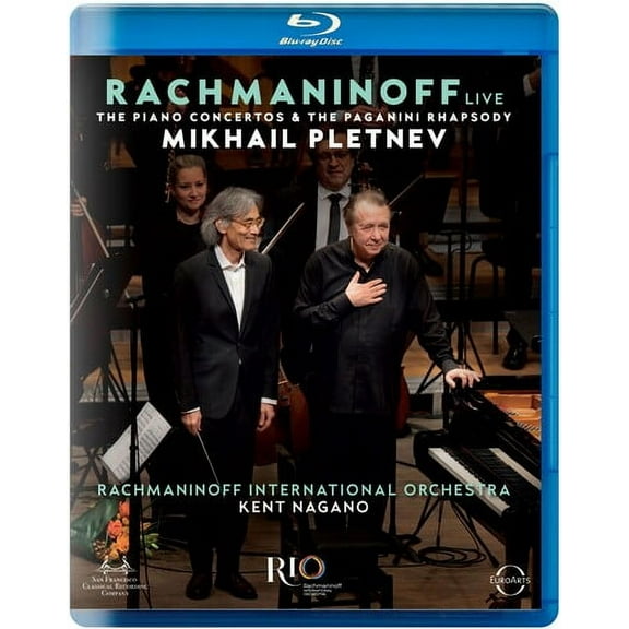 Rachmaninoff Live - The Piano Concertos & The Paganini Rhapsody (Blu-ray), Euroarts, Music & Performance