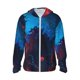 thumbnail image 1 of Fotbe Spooky Halloween Night Scene Chaqueta con Protección Solar UPF 50+ para Hombre y Mujer, Camisa con Capucha y Bolsillos-Small, 1 of 7