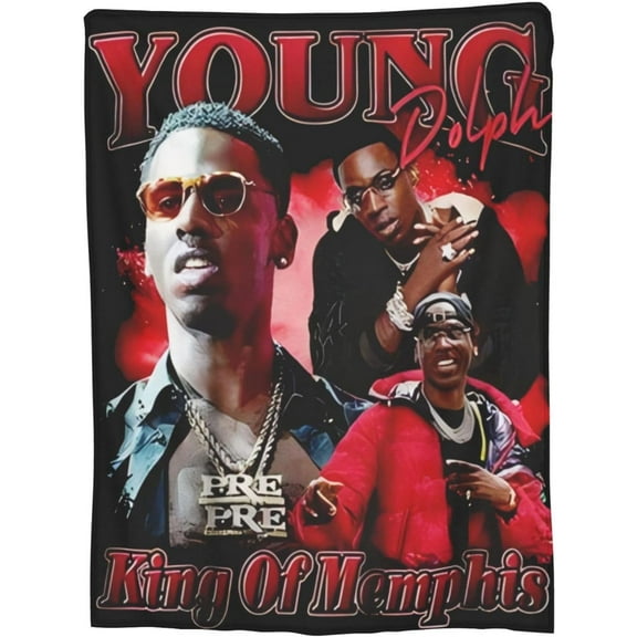 Young Music Dolph Blanket Blankets Bed Blanket Throw Blanket Sofa Couch Blanket for All Season 50"X40"