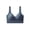 Blue, variant on Womens Seamless Bras No Underwire Pullover Bralette Full Coverage Push up Bra Workout Cami Crop Tops, Sizes M-XL
