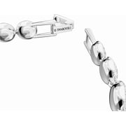 Angelic Silvertone and Crystal Bracelet