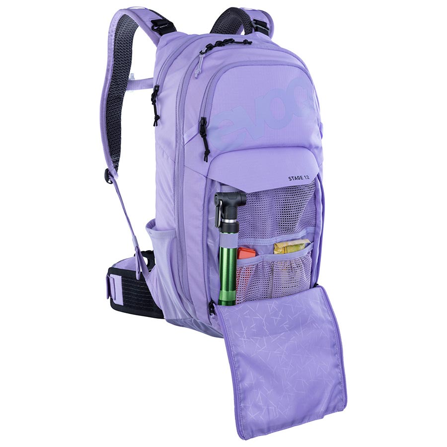 アクセサリー evoc STAGE12L Universal Cycles -- EVOC Stage 12 Backpack - Black/White