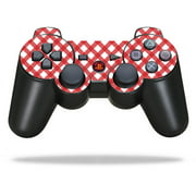MightySkins Skin Compatible With Sony PlayStation 3 PS3 Controller wrap sticker skins Red Picnic