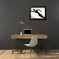 thumbnail image 4 of Saunders, Alonzo 24x20 Black Modern Framed Museum Art Print Titled - Evening Swim III, 4 of 5