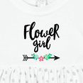 thumbnail image 4 of Inktastic Flower Girl with Arrow and Flowers Girls Baby Dress, 4 of 5
