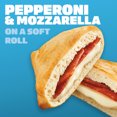 Hot Pockets Frozen Snacks, Deliwich Pepperoni and Mozzarella, 4 Regular