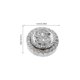 thumbnail image 2 of CRAFTHROU 5Ud Para En Material Zirconia Para Manicura Y Uso Diario, 2 of 8