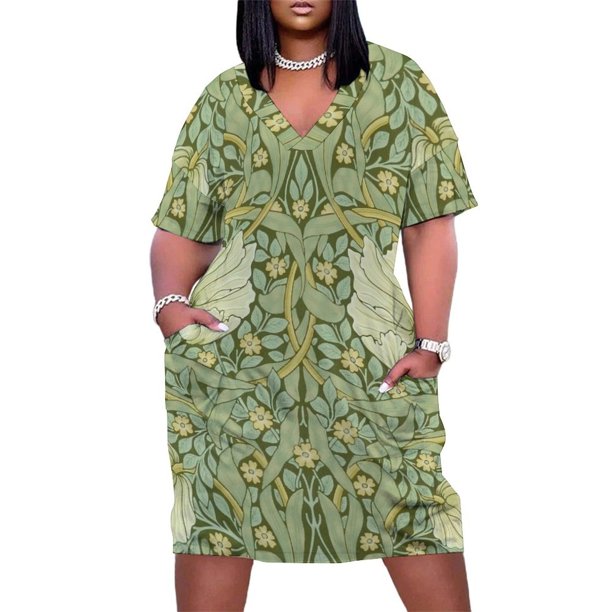 Pimpernel 5. Vestido suelto de bolsillo Vestidos de mujer Vestidos de verano mujer 2025 Falda de mujer