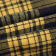 thumbnail image 5 of Wrtxtat Lapel Button Down Shirts for Men Casual Midweight Warm Fleece Lined Shirt with Pocket Fashion Plaid Loose Fit Tops Big and Tall Yellow L, 5 of 9