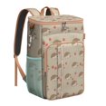 thumbnail image 1 of Sac à Dos Floral Dessin Animé Isolé Anti-Fuite, Design Esthétique Sac à Dos Déjeuner avec Double Compartiments, Imperméable pour Bureau, Plage, Pique-Nique, Randonnée, 1 of 6