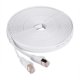 thumbnail image 3 of Cable LAN de red CAT7 rápido de 8 núcleos Cable Ethernet plano sin pérdidas antiinterferencias - 10 m, 3 of 8