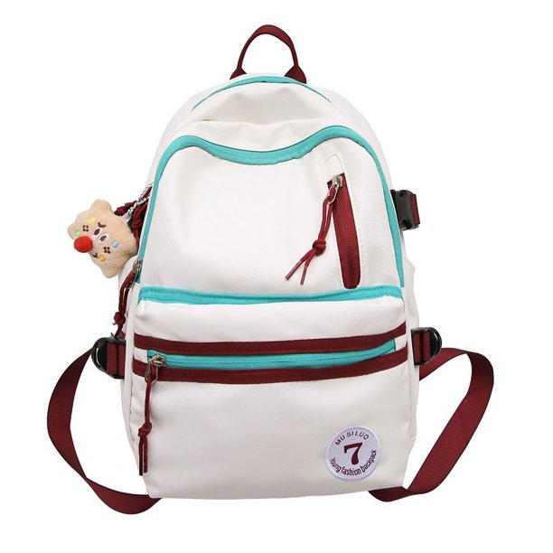 Mochila para estudiantes de secundaria, gran capacidad, ocio en el campus, Ruiyg, deportes de viaje