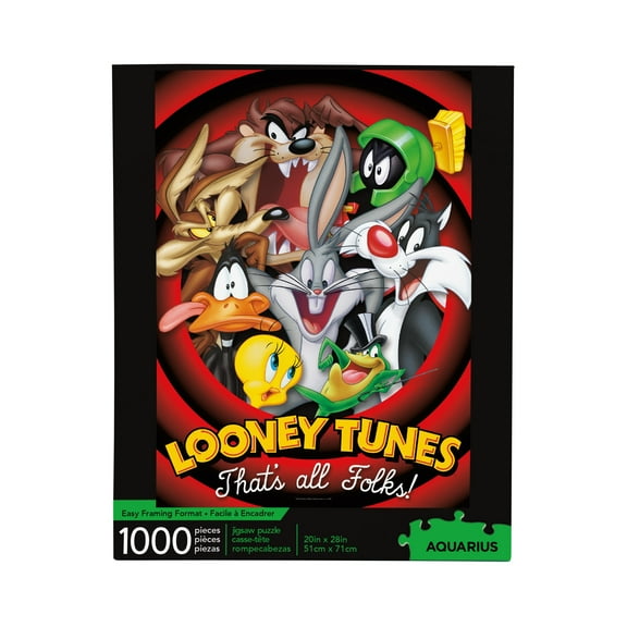 Aquarius - Looney Tunes - 1000 Piece Jigsaw Puzzle