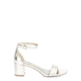 thumbnail image 2 of No Boundaries Women's Block Heel Sandals, Wide-Width Available, 2 of 5