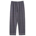 thumbnail image 2 of Xcmzpl Pajamas Bottoms for Men Casual Plaid Pjs Pants Big and Tall Soft Sleepwear Comzy Loungewear Fall Sleep Pants with Pocket, 2 of 3