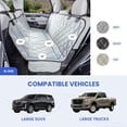thumbnail image 2 of Funda impermeable para asiento trasero de perro 4Knines para autos, SUVs y camionetas, 2 of 7