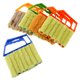 thumbnail image 5 of Limpiador de persianas para ventanas, cepillo para polvo, herramientas de microfibra para persianas de ventanas, aire acondicionado, polvo de persianas XBTCLXEBCO cepillo de limpieza de persianas con 7 dedos un rodillo entre cada listón, 5 of 5