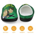 thumbnail image 5 of Wild Kratts Slippers for Kids, Cute Soft Plush Anti-slip Fluffy Fuzzy House Slippers Warm Soft Plush Non-Slip Indoor Outdoor Slip-on Shoes for Boys Girls, 5 of 8