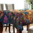 thumbnail image 3 of YAZAOO Square Tablecloth Fairy Lights Pattern Tableclothes, 3 of 9
