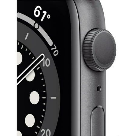 AppleWatch Series 6 (GPS, 44mm) - Space Gray Aluminum Case with