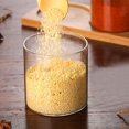 thumbnail image 2 of Condiment Jars Set Clear Glass Condiment Pot Set with Lids Spoons and Bamboo Tray Dust-Proof Seasoning Spice Container Multipurpose Condiment Container for Salt Sugar Pepper, 2 of 7