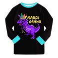 thumbnail image 5 of eczipvz Girls Dinosaur Pajamas Long Sleeve Sleepwear Pajama Cute Princess Pjs for Toddler Clothes,Size 3-4 Years, 5 of 5