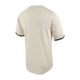 thumbnail image 3 of Men's Nike Natural Michigan State Spartans Replica Vapor Elite Full-Button Baseball Jersey, 3 of 3