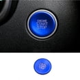 thumbnail image 5 of Blue Car Engine Start Stop Button switch Cover trim For Hyundai Tucson 2022 2023, 5 of 7