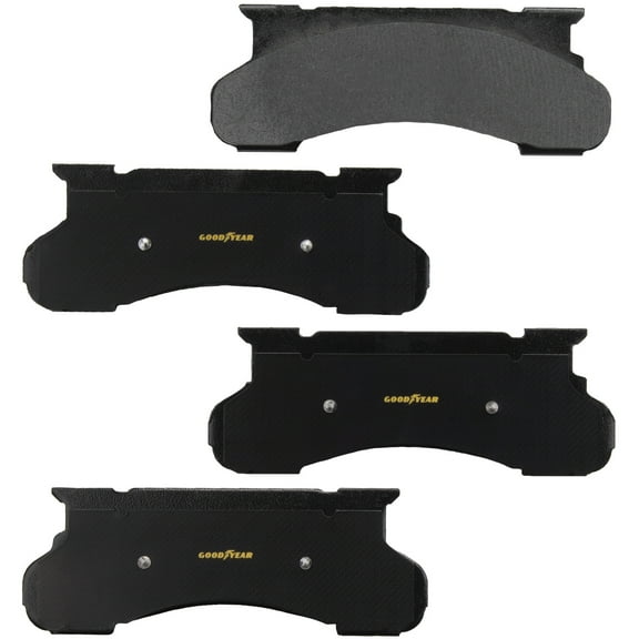 Goodyear Brakes GYD450 Automotive Carbon Ceramic Truck and SUV Front Brake Pads
