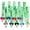 Emerald Green, variant on Vibrant Pompon Keychains Lightweight Polyester Design Secure Attachment for Keys