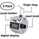 thumbnail image 4 of Contador de clic portátil, diseño de acero inoxidable que garantiza durabilidad, no requiere pilas, conteo mecánico preciso de 4 dígitos, botón de reinicio fácil, amplia aplicación desde, 4 of 8