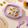 thumbnail image 4 of 1PC Stir Fried Yogurt Machine Yogurt Machine Home Small Ice Frying Machine Mini Children's Yogurt Machine Kitchen Ice Machine Ice Frying Tray Plug ., 4 of 4