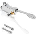 thumbnail image 1 of Polished chrome floor mounted foot pedal valve, 1 of 5