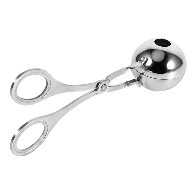 Fabricante de Albóndigas, Carne de Acero inoxidable Carne de Masa de Melón para Masa para Jugador de Masa de Albóndigas Pequeñas Para Pastel de Pastel, Masa para Galletas,
