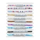 thumbnail image 2 of Juego de 10 pulseras bohemias con cuentas de letras de colores de Swiftie1989, 2 of 7