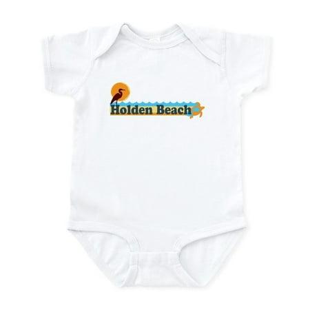 

CafePress - Holden Beach NC Beach Design Infant Bodysuit - Baby Light Bodysuit Size Newborn - 24 Months