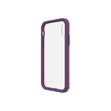 LifeProof SLAM - Back cover for cell phone - polycarbonate - free flow - for Apple iPhone X