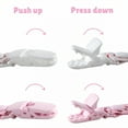thumbnail image 5 of XIRQI 4Pcs Pacifier Clip,Soft Material for Baby's Comfort,Universal Strap Binky Clips, 5 of 7
