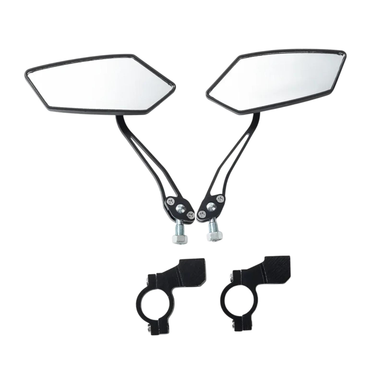 Rétroviseur de Vélo de Guidon, Miroir de Vélo Rotatif à 360 °, Rétroviseur de Sûr pour électrique (Rectangle Rétroviseur de Vélo de Guidon, Miroir de Vélo Rotatif à 360 °, Rétroviseur de Sûr pour électrique (Rectangle