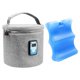 thumbnail image 5 of Bolsa enfriadora de leche Zulema Estuche enfriador de leche con accesorios para bolsas de hielo Gris, 5 of 8