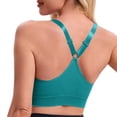 thumbnail image 5 of SPZTSX Front Zipper Sports Bras for Women Adjustable Straps High Support Breathable Post Surgery Workout Yoga Bra Free Size, 5 of 6