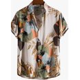 thumbnail image 1 of Chemise de Plage Décontractée à Manches Courtes Hawaïenne pour Hommes Été, 1 of 5